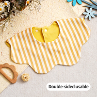 Bavoir Happyflute anti-taches avec poche pour aliments, imperméable et résistant à l'eau pour bébés et enfants