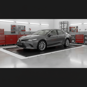 Tapis de sol universels imperméables pour voiture 8'6'*20' Tapis de voiture sur mesure Tapis de lavage de voiture - Product Image 5