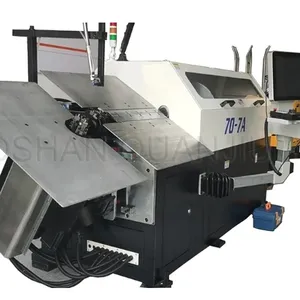 QUANJIU Making Automatic 3D CNC Flat Metal Wire Bending Machine for Flatten Special Brackets