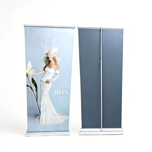 Importador de Banners Enrollables 85x200cm, Marco Ligero con Mecanismo de Cierre Rápido, Exhibición Promocional - Product Image 1