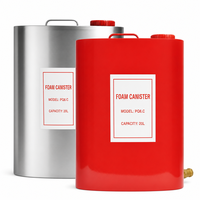 Unité d'application de mousse marine portable PQ8.C, réservoir en acier inoxydable de 20 L, lance d'incendie, système de lutte contre l'incendie pour navires