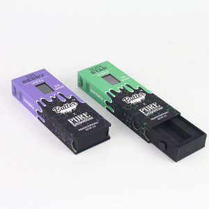 Custom Embossed Child-Proof Resistant Smell-Proof Recyclable Paper Board Folding <b>Boxes</b> for Smoking Concentrates Packaging - Product Image 3