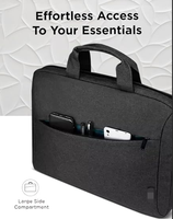 Sac pour ordinateur portable, sac messager à bandoulière pour ordinateur portable ou tablette, tissu élégant, durable et hydrofuge