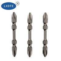 Tournevis à double tête en acier LXD S2, embout magnétique pour tournevis, outil de perçage, embout de tournevis PH2, outil professionnel