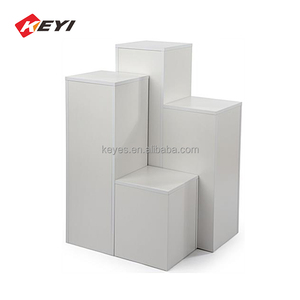 Highly Recommended Custom Black and White <strong>Plinth</strong> Pedestal / <strong>Wood</strong> <strong>Plinth</strong> - Product Image 5
