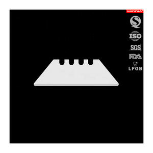 MIDDIA Zirkon oxid Keramik Trapezförmig Vier Löcher Multifunktion ales industrielles Schneidwerk zeug mit schweiß barem Falltest bestanden - Product Image 2