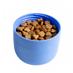 Botella de Agua Portátil para Perros al por Mayor, Duradera, a Prueba de Fugas, 2 en 1, Botella de Agua y Comida para Perros, para Paseos al Aire Libre - Product Image 5