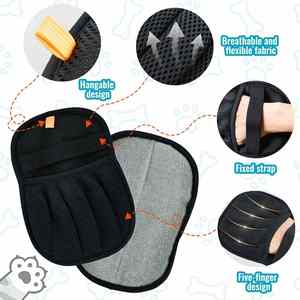 Gants portables antistatiques électrostatiques pour l'élimination des poils d'animaux pour le toilettage des chiens et des chats - Product Image 2
