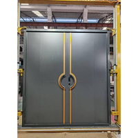Puerta de Aluminio Fundido Resistente a la Intemperie de Estilo Europeo para Puerta Principal, Puerta Exterior de Aluminio Residencial