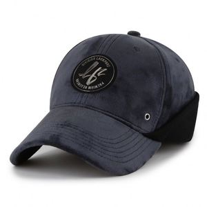 High Quality Winter Baseball Cap for <b>Large</b> Heads Windproof Warm Visor Hat Curved Versatile Ethnic <b>Plush</b> Hat for Cold Weather - Product Image 3