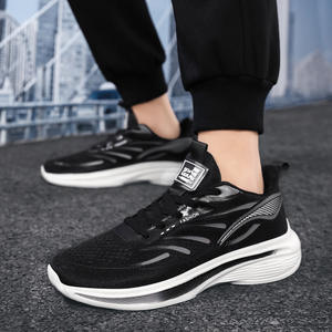 Zapatillas deportivas de hombre con cordones, ultraligeras de EVA, estilo nuevo 2026, suela blanda, para correr, talla grande, informales, transfronterizas - Product Image 4