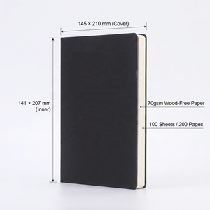 Diario in Pelle PU A5 Personalizzato, Quaderno con Copertina Morbida <span class=keywords><strong>e</strong></span> Rilegatura a Colla, Agenda da Viaggio in Pelle Vegana per <span class=keywords><strong>Studenti</strong></span> <span class=keywords><strong>e</strong></span> Ufficio - Product Image 3