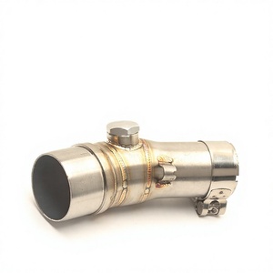 อะแดปเตอร์ท่อโค้งกลางสำหรับท่อไอเสียรถมอเตอร์ไซค์คาวาซากิ รุ่น ER6N Z750 Z800 Z1000 Z250 GP ขนาดมาตรฐาน - Product Image 2