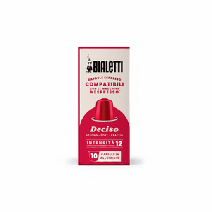 Capsule Bialetti Deciso 10 in Alluminio Compatibili Nespresso [0,17/giorno] Varie Misurine per Tè Caffè Ceramica Metallo Plastica PC - Product Image 2