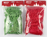 Papier kraft déchiqueté, papier raphia froissé, sans odeur, fait main, personnalisable pour Noël, garniture de boîte cadeau, papier Lafite