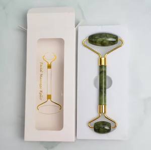 BY Masaje facial de mano Guasha Tabla de raspado herramienta Anti envejecimiento Rodillo facial GuaSha Jade <span class=keywords><strong>Roller</strong></span> Cuidado DE LA PIEL - Product Image 5