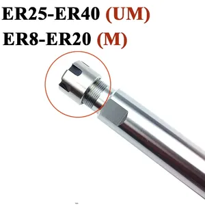 Tige d'extension bibo ER C6 C8 C10 C12 C16 C20 C25 ER8 ER11 ER16 ER20 ER25 ER32 ER40, support porte-outil, pince porte-outil - Product Image 4