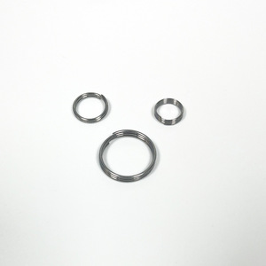 Custom <b>Key</b> <b>Rings</b> Iron Galvanized Nickel Plated Stainless Steel <b>Car</b> <b>Key</b> Accessories Silver Color Compression Spring Inner - Product Image 1