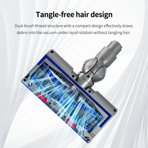 <span class=keywords><strong>Compatible</strong></span> avec l'aspirateur V8 - <span class=keywords><strong>Brosse</strong></span> à rouleaux de rechange avec tête de <span class=keywords><strong>brosse</strong></span> pour le dépoussiérage des sols durs - Product Image 4