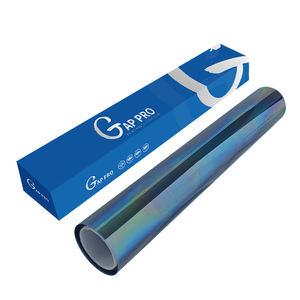 Gappro Sunset Red Chamele VLT80 % Solar Car Glass Sticker púrpura camaleo Nano Ceramic Black Car Solar Window Tint Film - Product Image 1