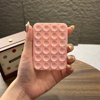 Support magnétique en silicone à ventouse pour téléphone, fixation plate détachable à forte adsorption, portable et stable pour lit