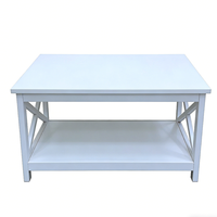 Table basse rectangulaire contemporaine avec rangement, multifonctionnelle, pratique, meubles de salon, salon, bois