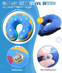 Collar Inflable Personalizado para Perros (Alternativa al <span class=keywords><strong>E</strong></span>-Collar) - Reflectante, Ajustable y Suave para Mascotas de Todos los Tamaños - Product Image 3