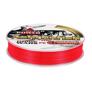 Ligne <span class=keywords><strong>de</strong></span> pêche tressée PE jamais délavée couleur rouge Super forte Pe 100M 300M 4 brins 2 4 6 10 20 30 50 60 <span class=keywords><strong>80</strong></span> 100LB cordon <span class=keywords><strong>de</strong></span> pêche - Product Image 2