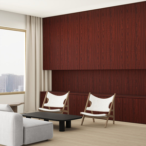 Película decorativa de PVC moderna, los últimos muebles de vinilo de grano de madera para cocina y sala de estar, Fondo de Gabinete a prueba de explosiones - Product Image 3