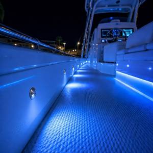Stainless Steel IP67 Waterproof LED Half Moon Step Light for Outdoor Garden Anti-Glare 12V 24V Marine Deck Light for Boat Yacht - Product Image 6