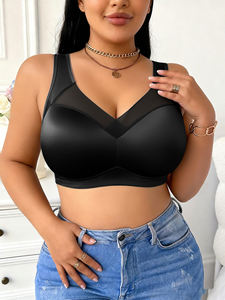 Soutiens-<span class=keywords><strong>gorge</strong></span> sans fil pour femmes, <span class=keywords><strong>soutien</strong></span>-<span class=keywords><strong>gorge</strong></span> push-up, couverture complète, sans sous-vêtements, sans couture, grande <span class=keywords><strong>taille</strong></span>, <span class=keywords><strong>soutien</strong></span>-<span class=keywords><strong>gorge</strong></span> confortable pour tous les jours - Product Image 2