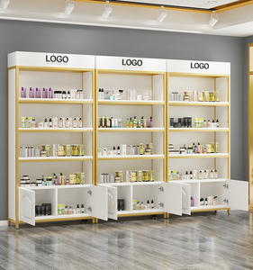 Tùy chỉnh sang trọng chăm sóc da Salon Nail Rack hiển thị cửa hàng mỹ phẩm TỦ TRƯNG BÀY kệ - Product Image 3