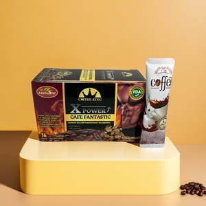 Café instantané énergétique pour hommes X POWER <span class=keywords><strong>CAFE</strong></span> FANTASTIC, formule naturelle à base de maca et de peptides d'huîtres, prix avantageux, vente chaude en Afrique - Product Image 2