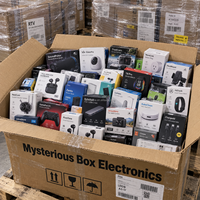 Boîte mystère électronique chinoise : Aventure technologique, lots de déstockage variés de 5 à 10 articles électroniques pour le marché international