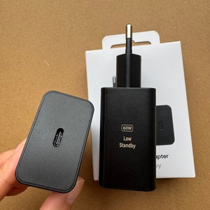 Cargador USB C de Precio de Fábrica, Bloque de Carga Tipo C, Enchufe Cúbico, Bajo Consumo en Espera, Adaptador de Corriente de 60W para Samsung Galaxy S26 Ultra S26+ - Product Image 1