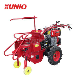 Piccola macchina agricola una fila di mais raccoglitore Mini trattore a piedi singola fila macchina per la raccolta del mais prezzo 1set - Product Image 2