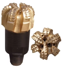 Buona prestazione all'ingrosso della fabbrica Drag <span class=keywords><strong>Bit</strong></span> PDC metallo quadrato foro rullo nucleo di Mining punta trapano
