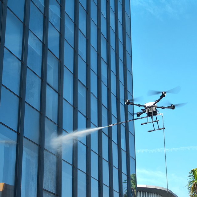 JIUSI D15R Best Selling Building Cleaning Drones Building Facade Cleaner  Cleaning Drone