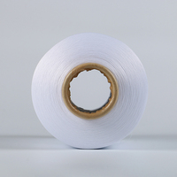 Fil texturé torsadé en polyester DTY noir teint en masse, qualité AA, haute ténacité, écologique, certifié OEKO-TEX, pour tricotage, directement de l'usine
