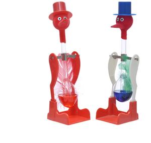 Educational Magic Sippy Dipping Handmade Eco-Friendly Glass Cube Thirsty <strong>Drinking</strong> <strong>Bird</strong> <strong>Toy</strong> for Stress Relief - Product Image 5