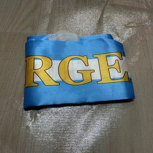 Écharpe d'Argentine 14x135cm, imprimée recto-verso, drapeau argentin, écharpe en satin, adaptée à la Coupe du Monde de football 2026, événement sportif - Product Image 4