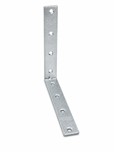 Équerre d'angle en fer 150x150x25, galvanisée et thermolaquée, quincaillerie pour meubles résidentiels, commerciaux, de bureau et hospitaliers - Product Image 4