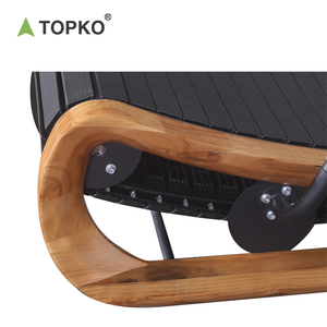 TOPKO <strong>Non</strong>-<strong>Motorized</strong> Electric Runway Curved Wooden <strong>Treadmill</strong> for Home Fitness with LED Screen Manual Workout - Product Image 4