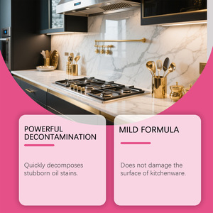 Nettoyant dégraissant puissant pour cuisine, mousse nettoyante de haute qualité, 237 ml, best-seller, éliminateur de taches tenaces, nettoyage multifonction - Product Image 4