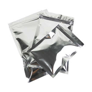 Customized <strong>Aluminum</strong> Foil <strong>Zip</strong> <strong>Lock</strong> Bags <strong>Zip</strong> <strong>Lock</strong> <strong>Aluminum</strong> Mylar Bags <strong>Aluminum</strong> <strong>Zip</strong> <strong>Lock</strong> Bag Food - Product Image 2