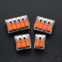 Konektor Kabel Distribusi Daya Tembaga Murni PA66 yang Dapat Dilepas Pasang --412/413/415, 32A 450V, Terminal Aman LED