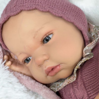 Boneka Bayi Plushie Custom Set Premium Muneca Sandra Reborn Rosa dari Kain Khusus Grosir