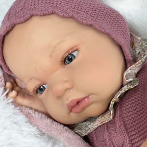 Bán buôn làm bằng một loại vải đặc biệt muneca Sandra cao cấp tái sinh ROSA tùy chỉnh sang trọng bé búp bê tùy chỉnh thiết lập - Product Image 2