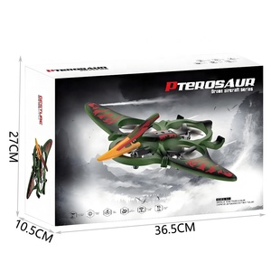 2.4GHz điều khiển từ xa EPP bọt khủng long máy bay diễn viên đóng thế xoay RC bay không người lái pterodactyl đồ chơi Quadcopter với ánh sáng - Product Image 5