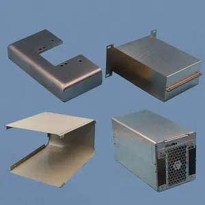 China Factory Outdoors Metal Box Aluminium Enclosure Electronics Metal Enclosure ip65 ip66 ip67 Sheet Metal Battery Box Rack